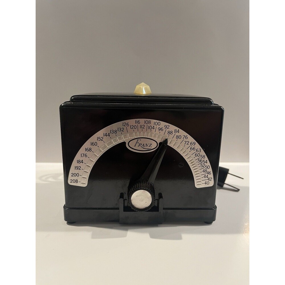Vintage Franz LM-FB-4 Electric Metronome Tested Working